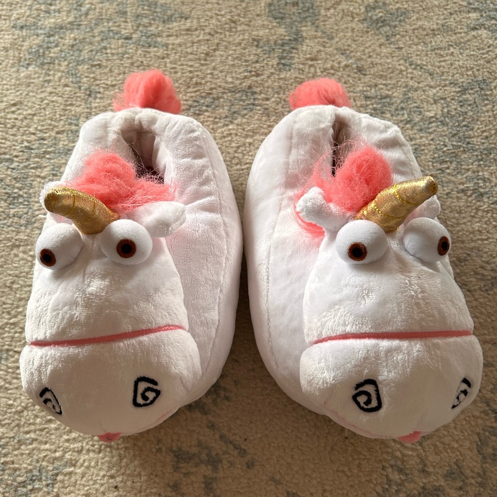 Universal Despicable Me Unicorn Plush with Pink Mane